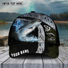Joycorners Fishing Cross Water Skinfish Water Sport Pattern Personalized Name 3D Cap (11 Breeds)