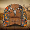 Joycorners Premium Skull Deer Hunting Printed Multicolor Personalized 3D Hat
