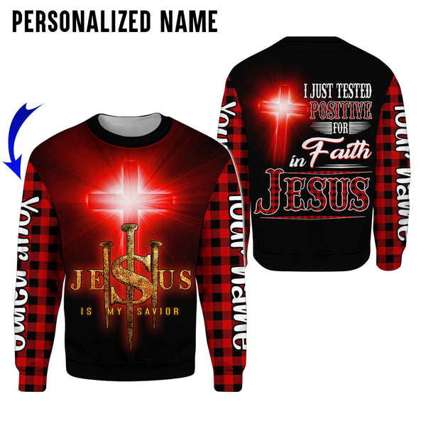 Joycorners Custom Name Jesus Is My Savior 3D Shirt