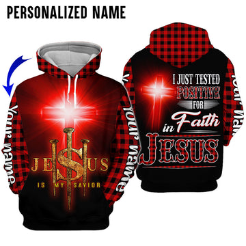 Joycorners Custom Name Jesus Is My Savior 3D Shirt