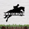 Personalized Name Horse Metal Sign