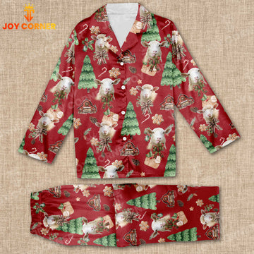 Joycorners Christmas Sheep Pattern 3D Pajamas