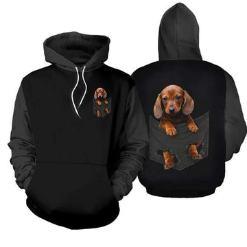 Joycorners Dachshund Lover 3D Custom Name And Dog Full Print Shirts