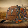 Joycorners Premium Skull Deer Hunting Printed Multicolor Personalized 3D Hat