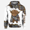 Joycorners Cute Highland Cow - Personalized Hoodie and Leggings LM2811