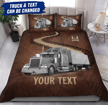 Joycorners Trucker Custome Name Bedding Set For Truck Driver