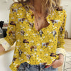 Joycorners Daisy Yellow Pattern Casual Shirt (8 Styles)