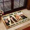 Joycorners Welcome To Our Farm - Beefmaster Doormat