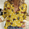 Joycorners Daisy Yellow Pattern Casual Shirt (8 Styles)