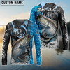 Joycorners Fishing Sparkling Water Smoke Pattern Design Custom Name & Team Name 3D Shirts (11 Breeds)