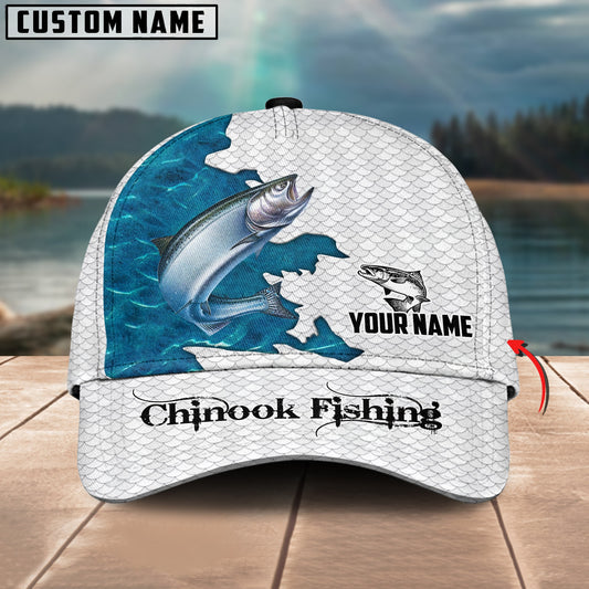 Joycorners Chinook Fishing Customized Name 3D Classic Cap