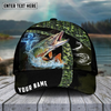 Joycorners Fishing Cross Water Skinfish Water Sport Pattern Personalized Name 3D Cap (11 Breeds)