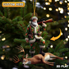 Joycorners Personalized Santa Hunting Christmas Ornament Custom Name