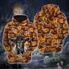 Joycorners Black Angus Cattle Halloween 3D Shirt