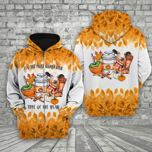 Joy Corners Black Baldy Happiness Food Farm Hoodie