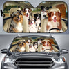 Joycorners AUSTRALIAN SHEPHERD All Over Printed 3D Sun Shade