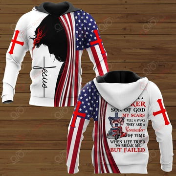 Joy corners I Am A Trucker Son Of God Hoodie