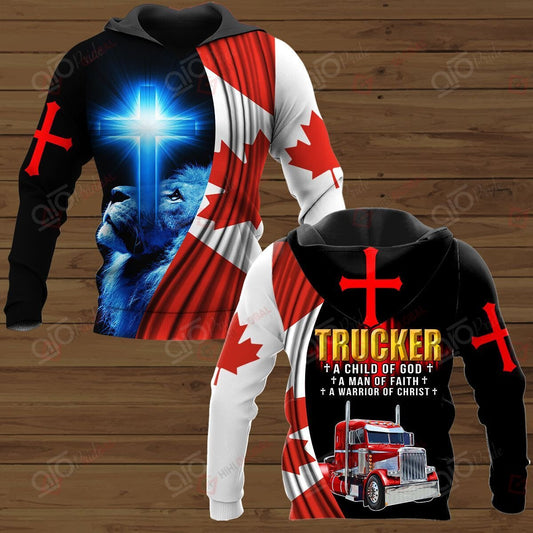 Joy corners Trucker A Child Of God Hoodie