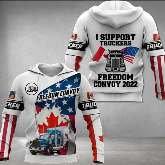 Joycorners Trucker Freedom Convoy 3D Design All Over Printed