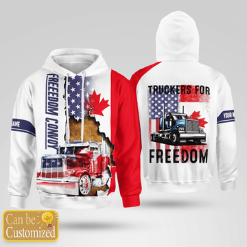 Joycorners Personalized Trucker For Freedom Convoy - Trucker 3D Design All Over Printed