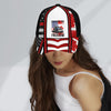 Joycorners American Flag Canada Flag Freedom Convoy 2022 TRUCKER Driver 3D Baseball Cap All Over Printed