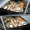 Joycorners BASENJI All Over Printed 3D Sun Shade