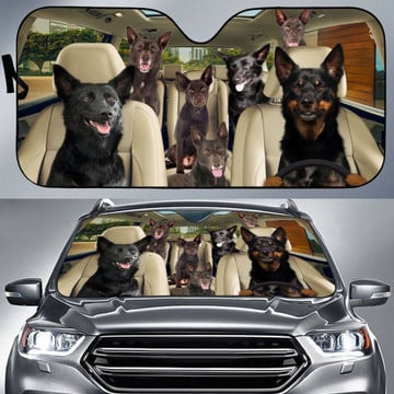 Joycorners AUSTRALIAN KELPIE All Over Printed 3D Sun Shade