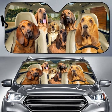 Joycorners BLOODHOUND All Over Printed 3D Sun Shade