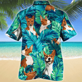 Joycorners Basenji Dog Lovers Hawaiian Style For Summer All Printed 3D Hawaiian Shirt