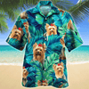 Joycorners Yorkshire Terrier Dog Lovers Hawaiian Style For Summer All Printed 3D Hawaiian Shirt