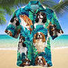 Joycorners Cavalier King Charles Spaniel Dog Lovers Hawaiian Style For Summer All Printed 3D Hawaiian Shirt