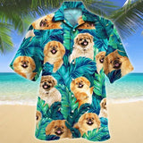 Joycorners Pekingese Dog Lovers Hawaiian Style For Summer All Printed 3D Hawaiian Shirt