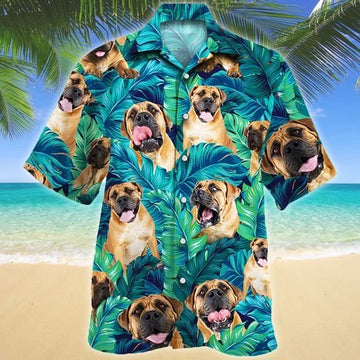 Joycorners Boerboel Dog Lovers Hawaiian Style For Summer All Printed 3D Hawaiian Shirt