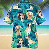 Joycorners Saluki Dog Lovers Hawaiian Style For Summer All Printed 3D Hawaiian Shirt