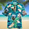 Joycorners Kuvasz Dog Lovers Hawaiian Style For Summer All Printed 3D Hawaiian Shirt