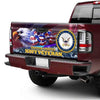 Joycorners United States Navy Veteran American Eagle All Over Printed 3D Truck Tailgate Decal