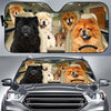 Joycorners CHOW CHOW All Over Printed 3D Sun Shade