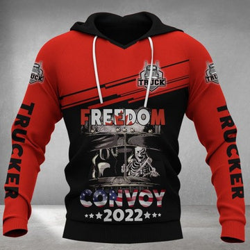 Joycorners Trucker Freedom Convoy 2022 3D Design All Over Printed