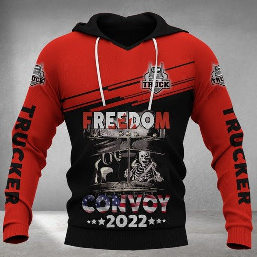 Joycorners Trucker Freedom Convoy 2022 3D Design All Over Printed