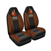 Joycorners Horse Lover Horseshoes Car Seat Cover Set (2Pcs)