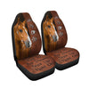 Joycorners Brown Horse - Horse Symbols - Get In Sit Down Shut Up Hold On Car Seat Cover Set (2Pcs)