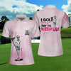 Joycorners I Golf Like A Skull Girl Women Polo Shirt