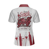 Joycorners Im A Simple Woman Love Golf And Wine Women Polo Shirt