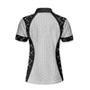 Joycorners Skull Argyle Women Polo Shirt