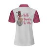 Joycorners Talk Birdie To Me  Women Polo Shirt