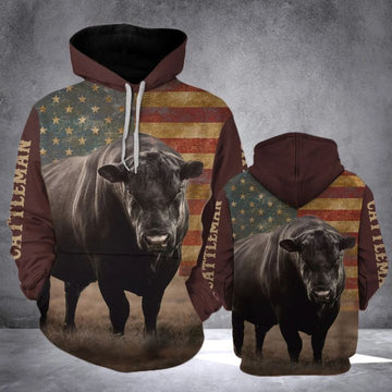 Joycorners ANGUS FLAG All Over Printed 3D Hoodie