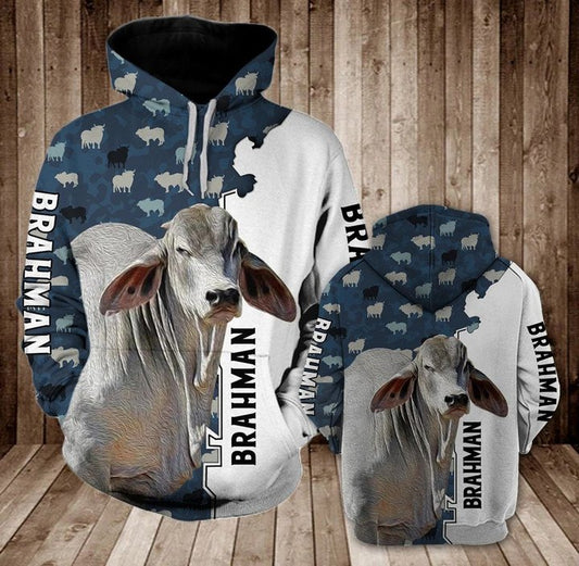 Joycorners BRAHMAN HALF CAMO All Over Printed 3D Hoodie