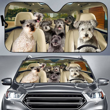 Joycorners PUMI CAR All Over Printed 3D Sun Shade