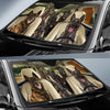 Joycorners DUTCH SHEPHERD CAR All Over Printed 3D Sun Shade