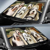 Joycorners BOBTAIL CAR All Over Printed 3D Sun Shade